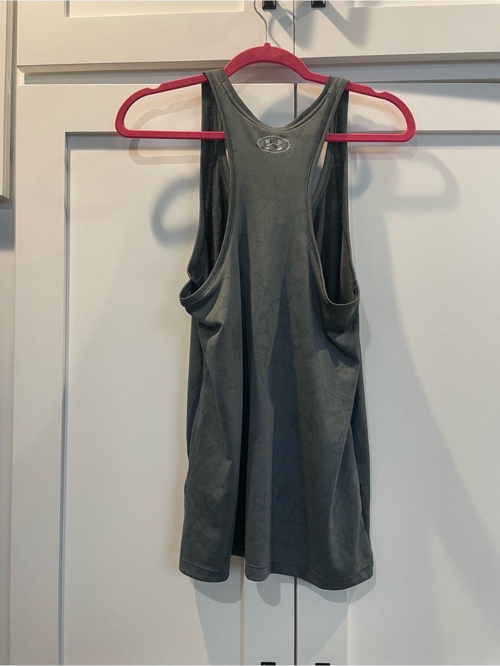 LG Gray Racerback Performance Tank Top - Picture 3 of 3